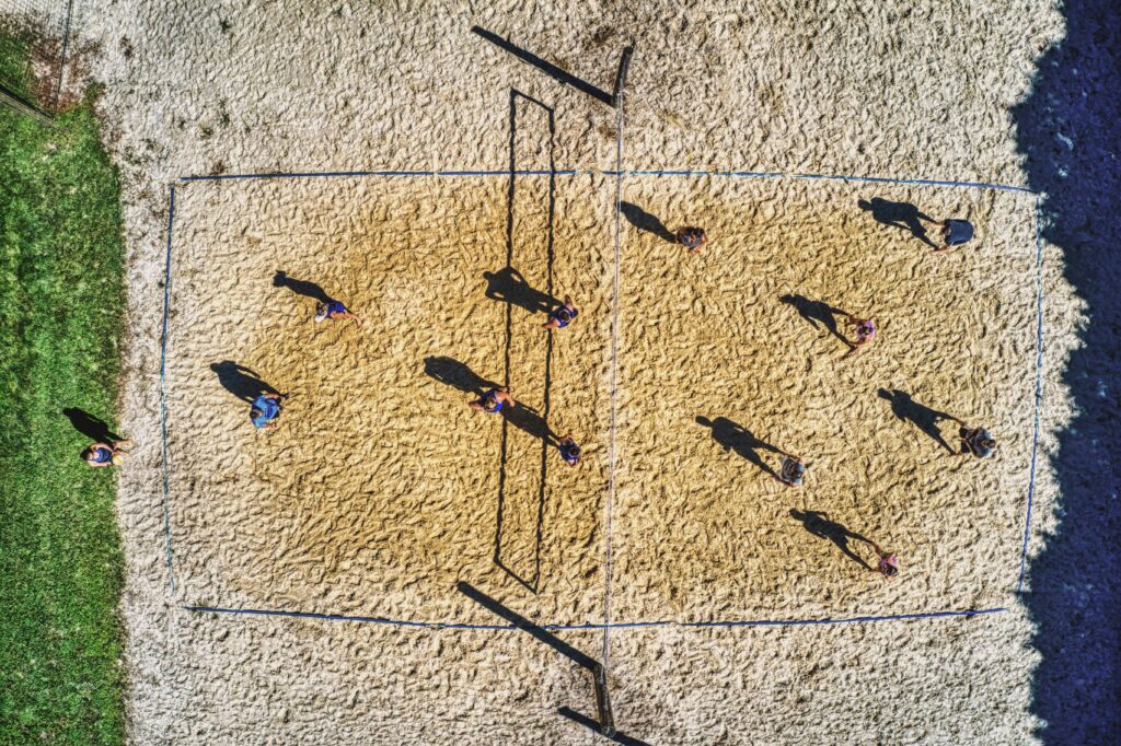 boisko do siatkówki plażowej