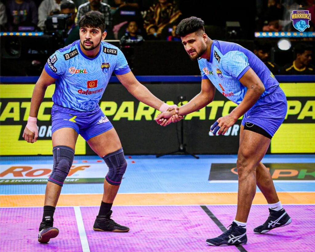 sport kabaddi - zespołowa gra indyjska - zdjęcia z meczu